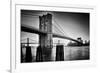 Brooklyn Bridge Sunrise-Martin Froyda-Framed Photographic Print