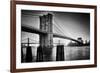 Brooklyn Bridge Sunrise-Martin Froyda-Framed Photographic Print