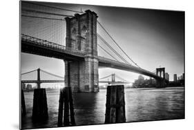 Brooklyn Bridge Sunrise-Martin Froyda-Mounted Photographic Print