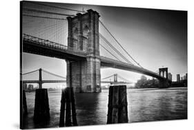 Brooklyn Bridge Sunrise-Martin Froyda-Stretched Canvas