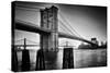 Brooklyn Bridge Sunrise-Martin Froyda-Stretched Canvas