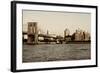 Brooklyn Bridge - The Watchtower - Manhattan - New York City - United States-Philippe Hugonnard-Framed Photographic Print