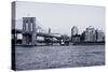 Brooklyn Bridge - The Watchtower - Manhattan - New York City - United States-Philippe Hugonnard-Stretched Canvas