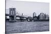 Brooklyn Bridge - The Watchtower - Manhattan - New York City - United States-Philippe Hugonnard-Stretched Canvas