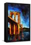 Brooklyn Bridge to Utopia, 2009-Patricia Brintle-Framed Stretched Canvas