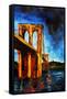 Brooklyn Bridge to Utopia, 2009-Patricia Brintle-Framed Stretched Canvas