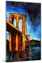 Brooklyn Bridge to Utopia, 2009-Patricia Brintle-Mounted Giclee Print