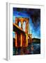 Brooklyn Bridge to Utopia, 2009-Patricia Brintle-Framed Giclee Print