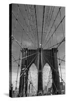 Brooklyn Bridge Tones-Jessica Jenney-Stretched Canvas