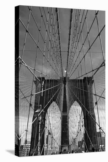 Brooklyn Bridge Tones-Jessica Jenney-Stretched Canvas