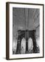 Brooklyn Bridge Tones-Jessica Jenney-Framed Photographic Print