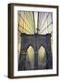 Brooklyn Bridge Twilight-Jessica Jenney-Framed Premium Giclee Print