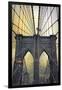 Brooklyn Bridge Twilight-Jessica Jenney-Framed Giclee Print