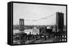 Brooklyn Bridge under Construction-null-Framed Stretched Canvas