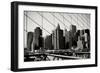 Brooklyn Bridge V-Erin Berzel-Framed Photographic Print