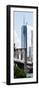 Brooklyn Bridge View and One World Trade Center, Fine Art Colors, Manhattan, NYC-Philippe Hugonnard-Framed Photographic Print