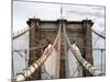 Brooklyn Bridge View-Philippe Hugonnard-Mounted Photographic Print