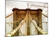 Brooklyn Bridge View-Philippe Hugonnard-Mounted Photographic Print