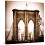 Brooklyn Bridge View-Philippe Hugonnard-Stretched Canvas