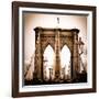 Brooklyn Bridge View-Philippe Hugonnard-Framed Photographic Print