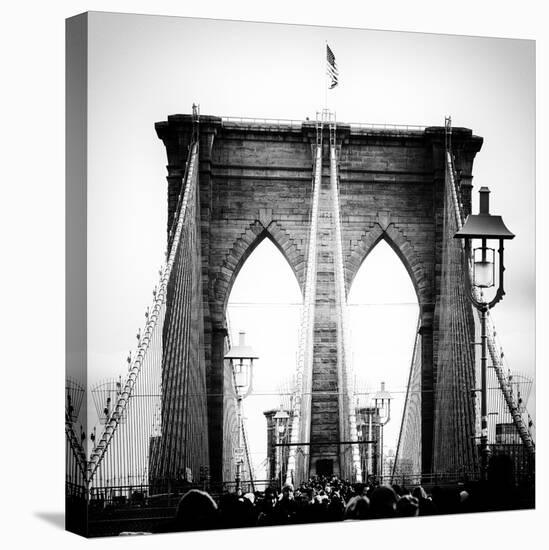 Brooklyn Bridge View-Philippe Hugonnard-Stretched Canvas