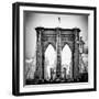 Brooklyn Bridge View-Philippe Hugonnard-Framed Photographic Print