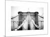 Brooklyn Bridge View-Philippe Hugonnard-Mounted Art Print