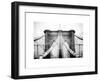 Brooklyn Bridge View-Philippe Hugonnard-Framed Art Print