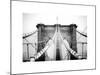 Brooklyn Bridge View-Philippe Hugonnard-Mounted Art Print