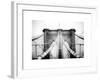 Brooklyn Bridge View-Philippe Hugonnard-Framed Art Print