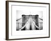 Brooklyn Bridge View-Philippe Hugonnard-Framed Art Print