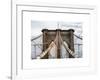 Brooklyn Bridge View-Philippe Hugonnard-Framed Art Print