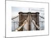 Brooklyn Bridge View-Philippe Hugonnard-Mounted Art Print