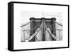 Brooklyn Bridge View-Philippe Hugonnard-Framed Stretched Canvas