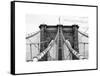 Brooklyn Bridge View-Philippe Hugonnard-Framed Stretched Canvas