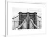 Brooklyn Bridge View-Philippe Hugonnard-Framed Art Print