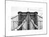 Brooklyn Bridge View-Philippe Hugonnard-Mounted Art Print