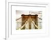 Brooklyn Bridge View-Philippe Hugonnard-Framed Art Print