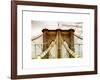 Brooklyn Bridge View-Philippe Hugonnard-Framed Art Print