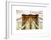 Brooklyn Bridge View-Philippe Hugonnard-Framed Art Print