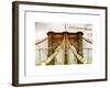 Brooklyn Bridge View-Philippe Hugonnard-Framed Art Print