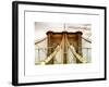 Brooklyn Bridge View-Philippe Hugonnard-Framed Art Print