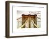 Brooklyn Bridge View-Philippe Hugonnard-Framed Art Print