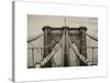 Brooklyn Bridge View-Philippe Hugonnard-Stretched Canvas