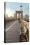 Brooklyn Bridge Walkway No. 2-Alan Blaustein-Stretched Canvas