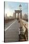 Brooklyn Bridge Walkway No. 2-Alan Blaustein-Stretched Canvas