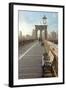 Brooklyn Bridge Walkway No. 2-Alan Blaustein-Framed Photographic Print