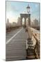 Brooklyn Bridge Walkway No. 2-Alan Blaustein-Mounted Photographic Print