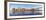 Brooklyn Bridge with Lower Manhattan Skyline Panorama in the Morning with Cloud and River Reflectio-Songquan Deng-Framed Photographic Print