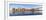 Brooklyn Bridge with Lower Manhattan Skyline Panorama in the Morning with Cloud and River Reflectio-Songquan Deng-Framed Photographic Print